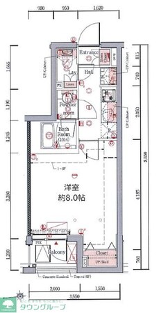 プレール・ドゥーク赤塚の物件間取画像